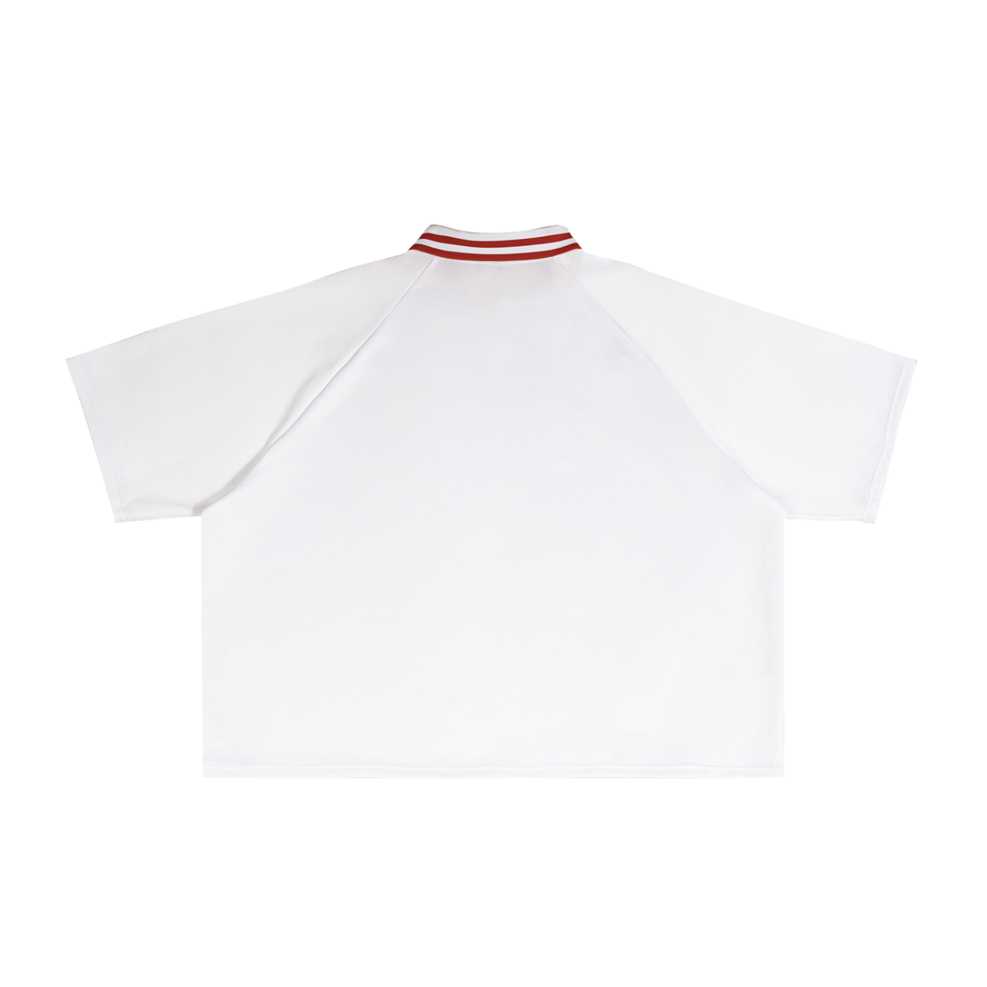 Soccer Mom Social Club Contrast Lapel Collar Boxy T-Shirt